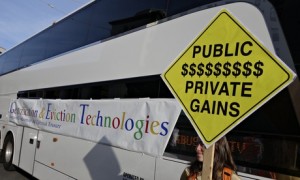 Googlefication protest in San Francisco