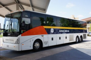 The Amtrak Bus: your "train" ride to LA from Bakersfield