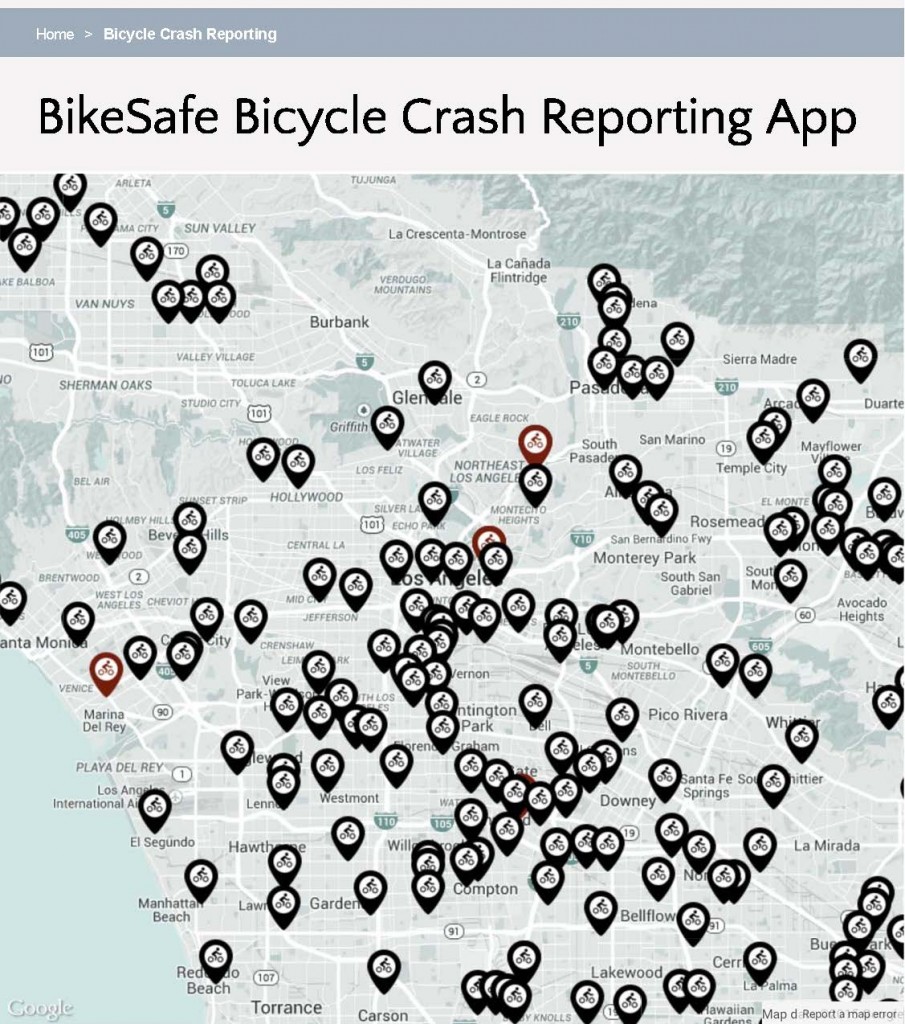 BikeSafe Bicycle Crash Reporting App